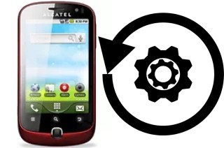 Zurücksetzen oder reset a alcatel OT-990