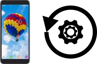 Zurücksetzen oder reset a Alcatel Onyx