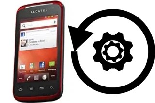 Zurücksetzen oder reset a alcatel OT-983