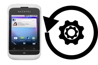 Zurücksetzen oder reset a alcatel OT-903