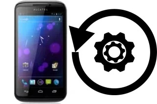 Zurücksetzen oder reset a alcatel OT-993