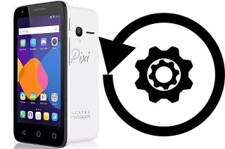 Zurücksetzen oder reset a alcatel Pixi 3 (4.5)