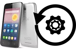 Zurücksetzen oder reset a alcatel Pixi First