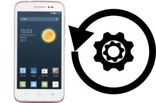 Zurücksetzen oder reset a alcatel Pop 2 (4.5) Dual SIM