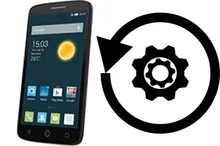 Zurücksetzen oder reset a alcatel Pop 2 (5)