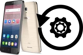 Zurücksetzen oder reset a alcatel Pop 4+