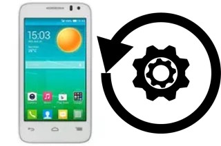 Zurücksetzen oder reset a alcatel Pop D3