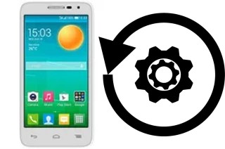 Zurücksetzen oder reset a alcatel Pop D5