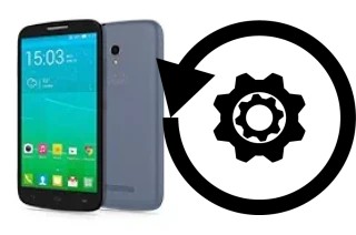 Zurücksetzen oder reset a alcatel Pop S9