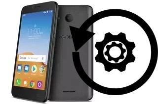 Zurücksetzen oder reset a Alcatel Tetra