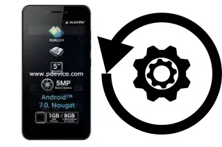 Zurücksetzen oder reset a Allview A8 Lite