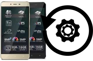 Zurücksetzen oder reset a Allview P7 Pro