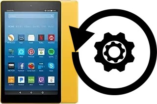 Zurücksetzen oder reset a Amazon Fire HD 8 (2017)