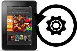 Zurücksetzen oder reset a Amazon Kindle Fire HD