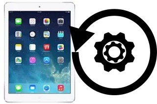 Zurücksetzen oder reset a Apple iPad Air