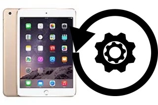 Zurücksetzen oder reset a Apple iPad mini 3