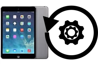 Zurücksetzen oder reset a Apple iPad mini 2