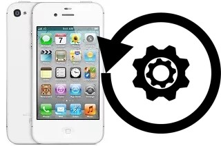 Zurücksetzen oder reset a Apple iPhone 4s