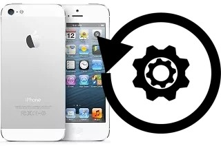 Zurücksetzen oder reset a Apple iPhone 5