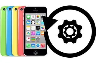 Zurücksetzen oder reset a Apple iPhone 5c