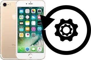 Zurücksetzen oder reset a Apple iPhone 7