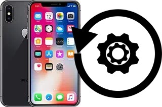 Zurücksetzen oder reset a Apple iPhone X