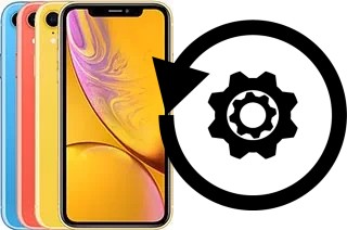 Zurücksetzen oder reset a Apple iPhone XR