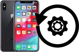 Zurücksetzen oder reset a Apple iPhone XS