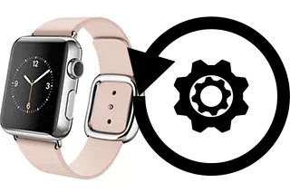 Zurücksetzen oder reset a Apple Watch 38mm (1st gen)