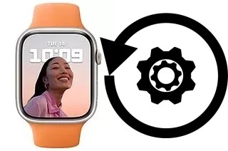 Zurücksetzen oder reset a Apple Watch Series 7 Aluminum