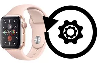 Zurücksetzen oder reset a Apple Watch Series 5 Aluminum