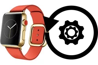 Zurücksetzen oder reset a Apple Watch Edition 38mm