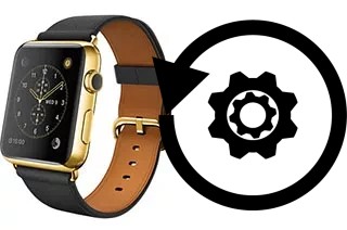 Zurücksetzen oder reset a Apple Watch Edition 42mm