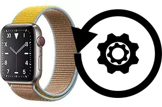 Zurücksetzen oder reset a Apple Watch Edition Series 5