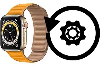 Zurücksetzen oder reset a Apple Watch Series 6