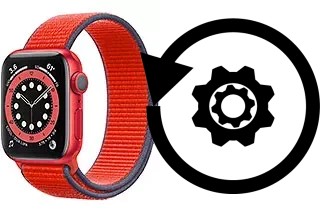 Zurücksetzen oder reset a Apple Watch Series 6 Aluminum