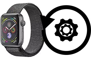 Zurücksetzen oder reset a Apple Watch Series 4 Aluminum