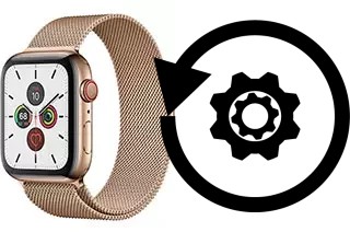 Zurücksetzen oder reset a Apple Watch Series 5