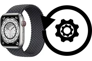 Zurücksetzen oder reset a Apple Watch Edition Series 7