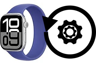 Zurücksetzen oder reset a Apple Watch Series 10 Aluminum