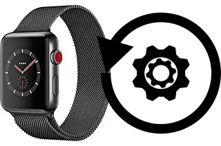 Zurücksetzen oder reset a Apple Watch Series 3