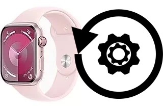 Zurücksetzen oder reset a Apple Watch Series 9 Aluminum