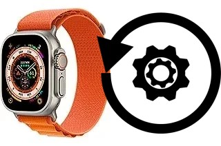 Zurücksetzen oder reset a Apple Watch Ultra