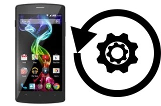 Zurücksetzen oder reset a Archos 50b Platinum