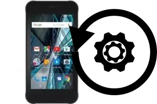 Zurücksetzen oder reset a Archos Sense 47x