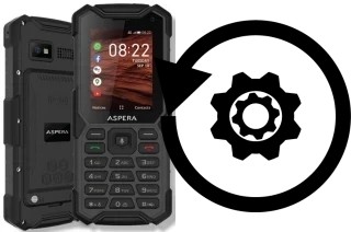 Zurücksetzen oder reset a Aspera R40