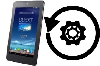 Zurücksetzen oder reset a Asus Fonepad 7