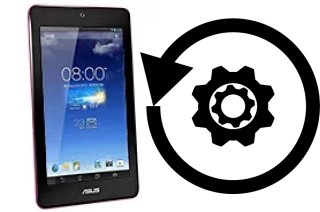 Zurücksetzen oder reset a Asus Memo Pad HD7 8 GB