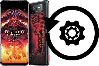 Zurücksetzen oder reset a Asus ROG Phone 6 Diablo Immortal Edition