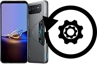 Zurücksetzen oder reset a Asus ROG Phone 6D Ultimate